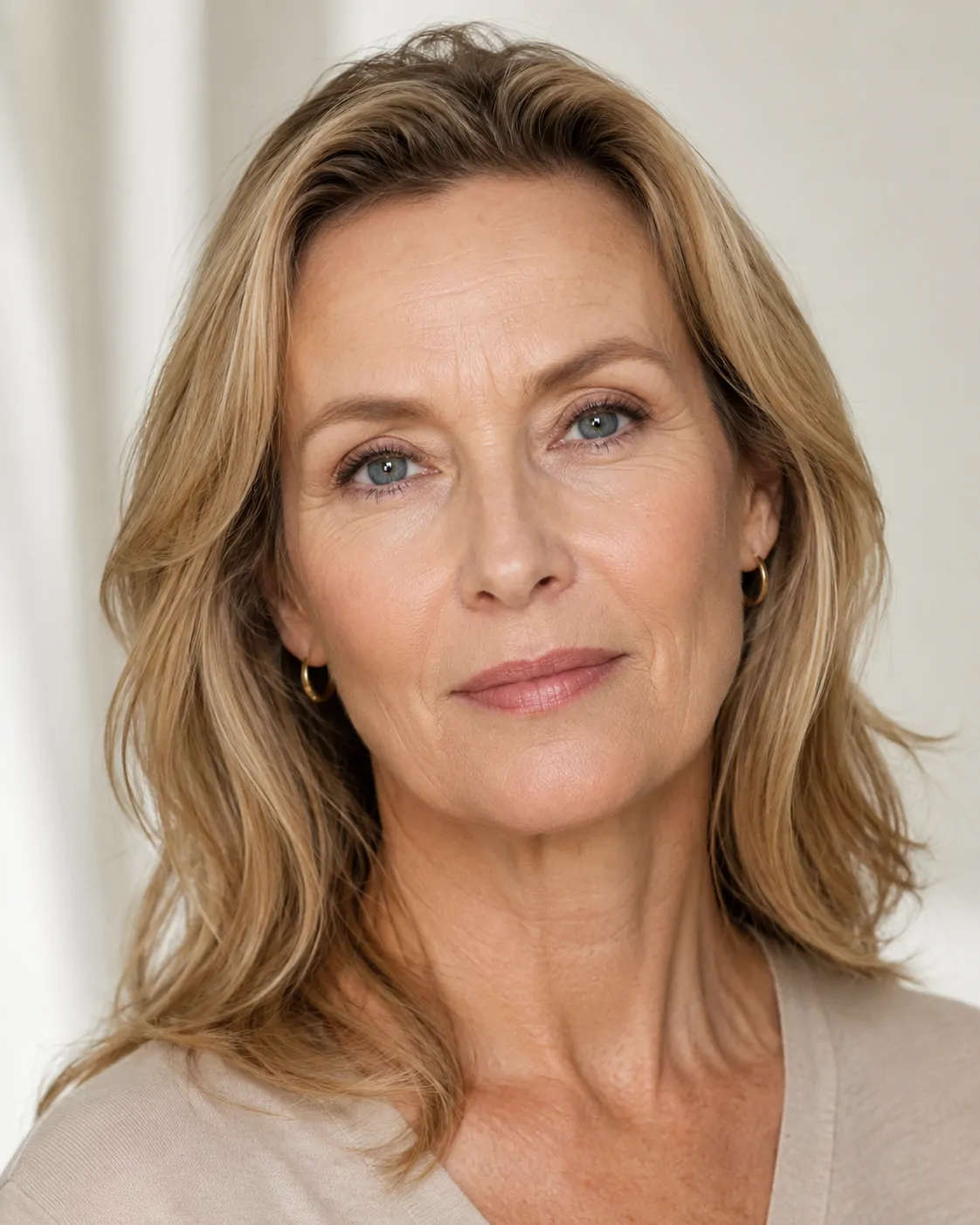 Mujer candidata a lipofilling facial en Valencia